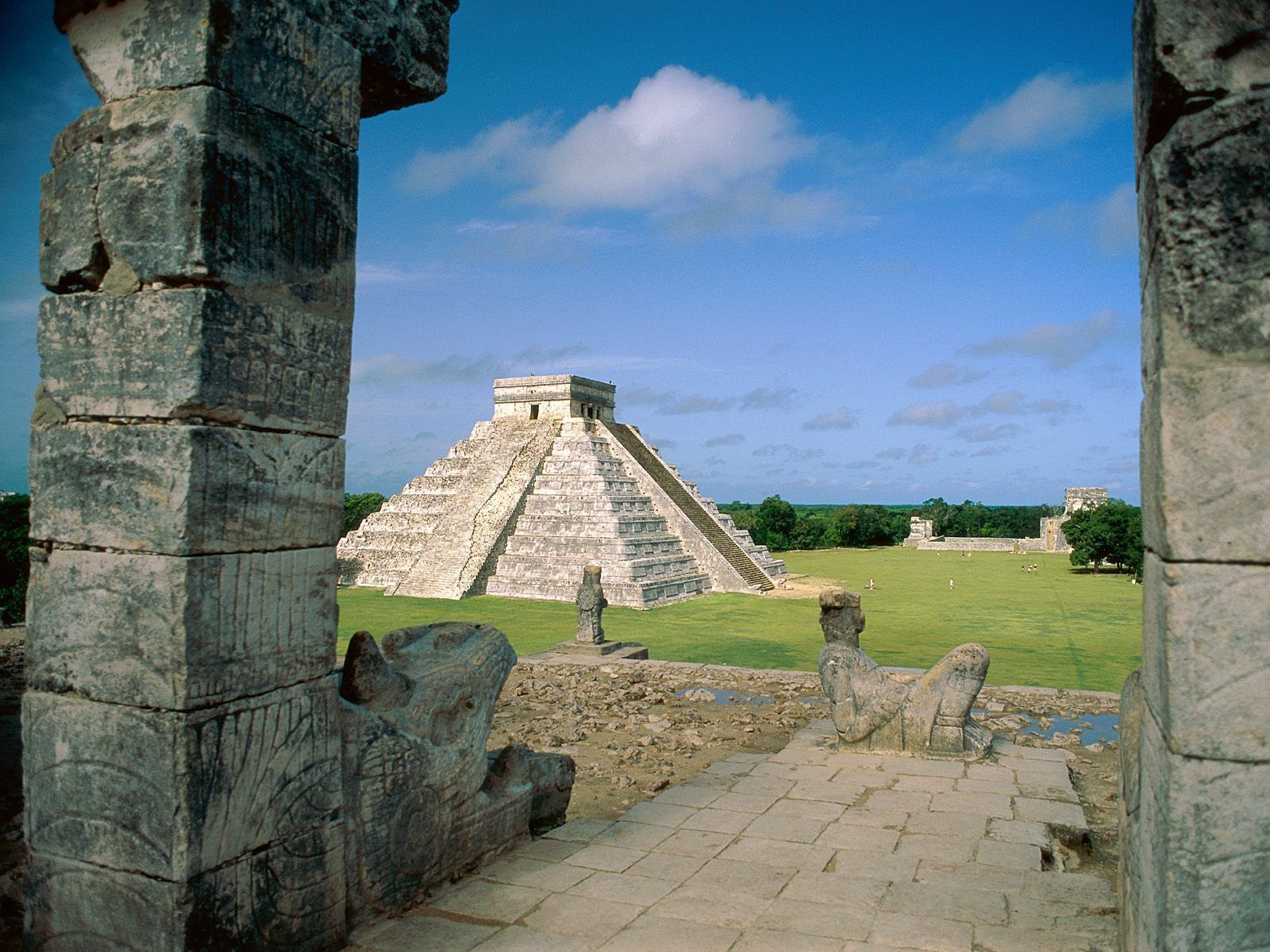 El Castillo Chichen Mexique